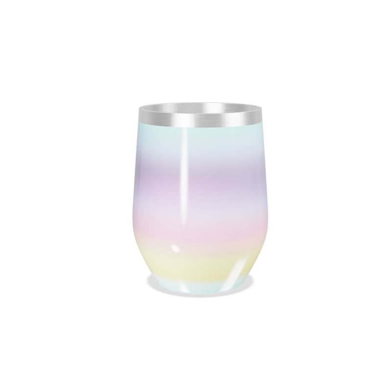 Copo Térmico Slim - Degradê Multicor Inox