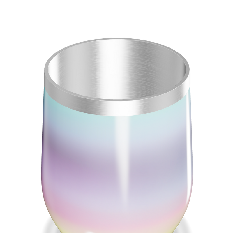 Copo Térmico Slim - Degradê Multicor Inox