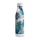 Garrafa Inox - Estampa Floral Azul