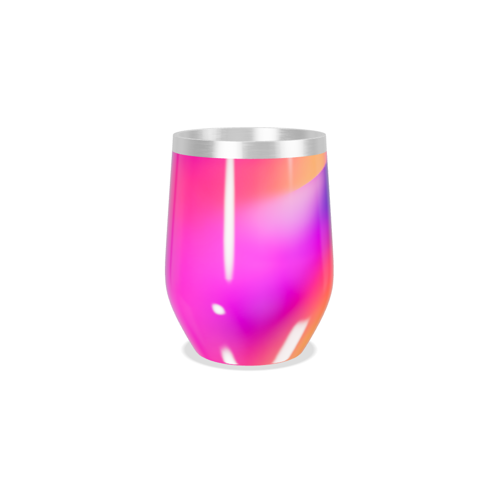 Copo Térmico Slim - Gradiente Colorido Inox