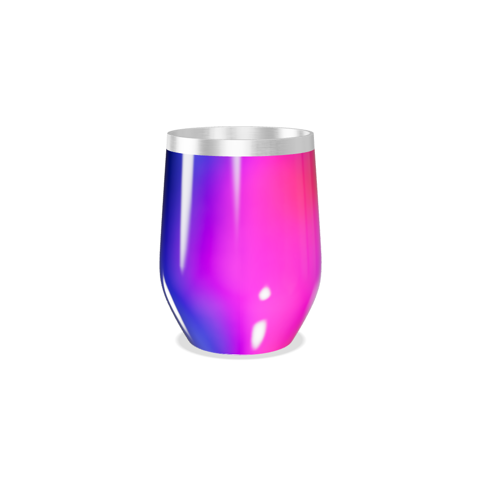 Copo Térmico Slim - Gradiente Colorido Inox