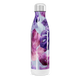 Garrafa Inox - Folhas Roxas e Rosa