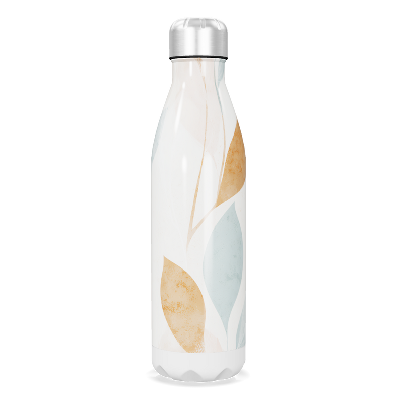 Garrafa Inox Folhas Coloridas 750ml