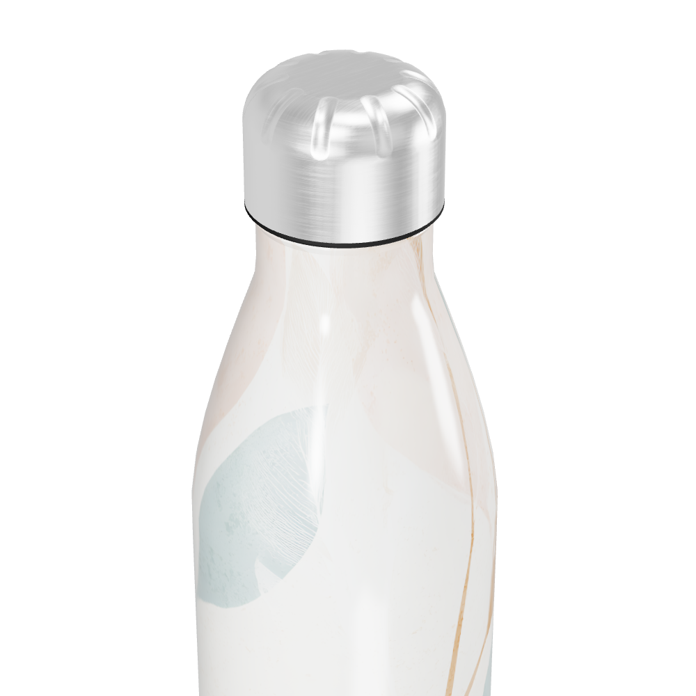 Garrafa Inox Folhas Coloridas 500ml