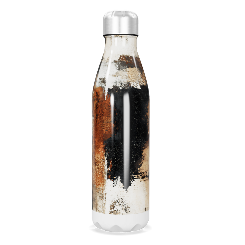 Garrafa Inox - Abstrata Multicolorida