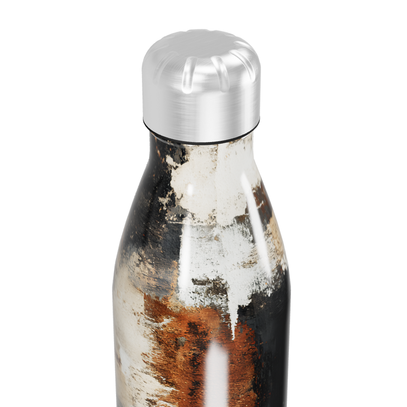 Garrafa Inox - Abstrata Multicolorida