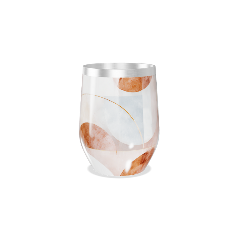 Copo Térmico Slim - Estampa Abstrata Colorida