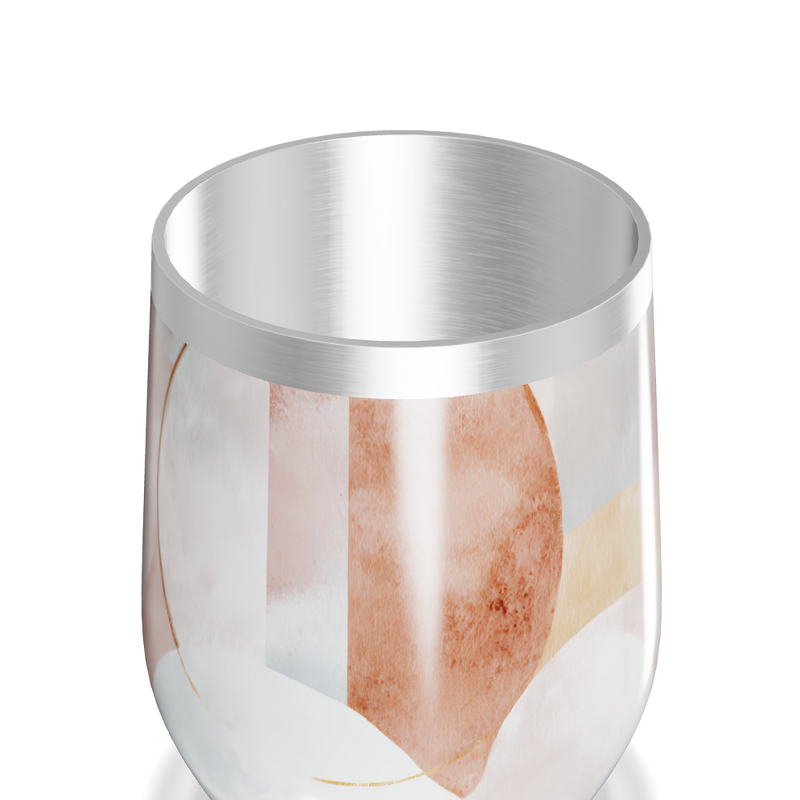 Copo Térmico Slim - Estampa Abstrata Colorida