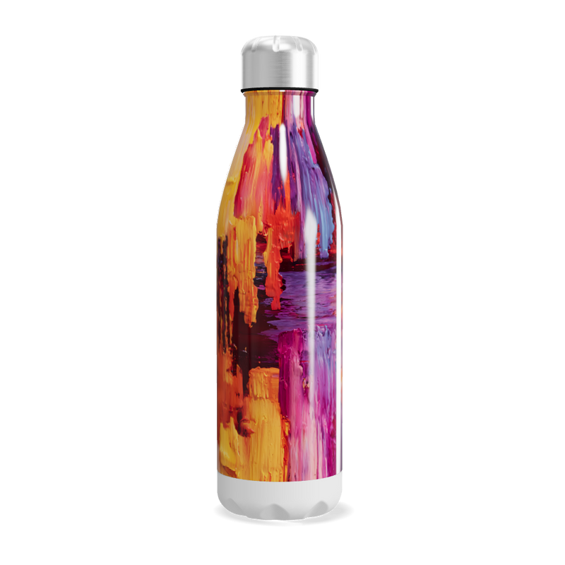 Garrafa Inox - Estampa Colorida