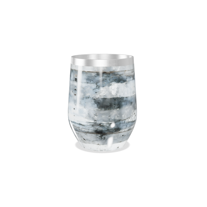 Copo Térmico Slim - Prata Marmorizado