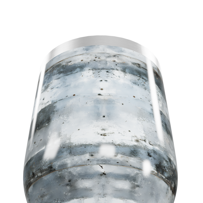 Copo Térmico Slim - Prata Marmorizado