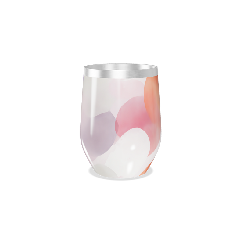 Copo Térmico Slim - Estampado Colorido Aço Inox