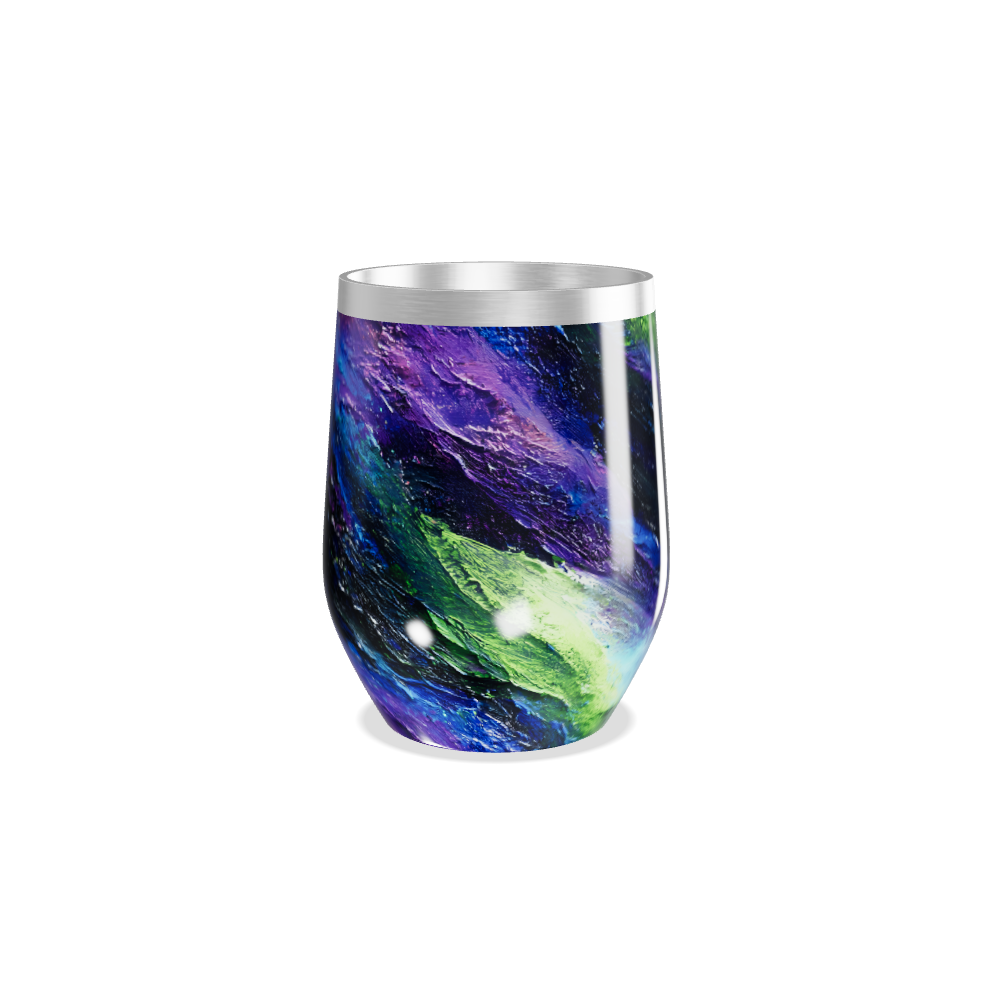 Copo Térmico Slim - Estampa Colorida Inox