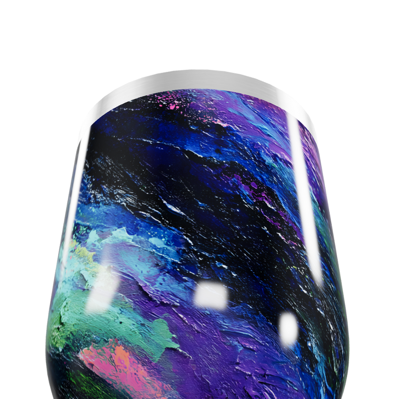 Copo Térmico Slim - Estampa Colorida Inox