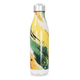 Garrafa Inox - Estampa Abstrata Verde Amarelo