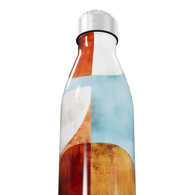 Garrafa Inox - Estampada Multicolorida
