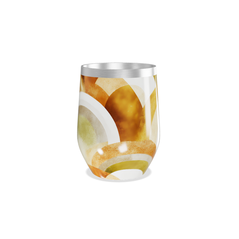 Copo Térmico Slim - Estampa Abstrata Colorida