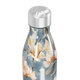 Garrafa Inox - Floral azul 500ml