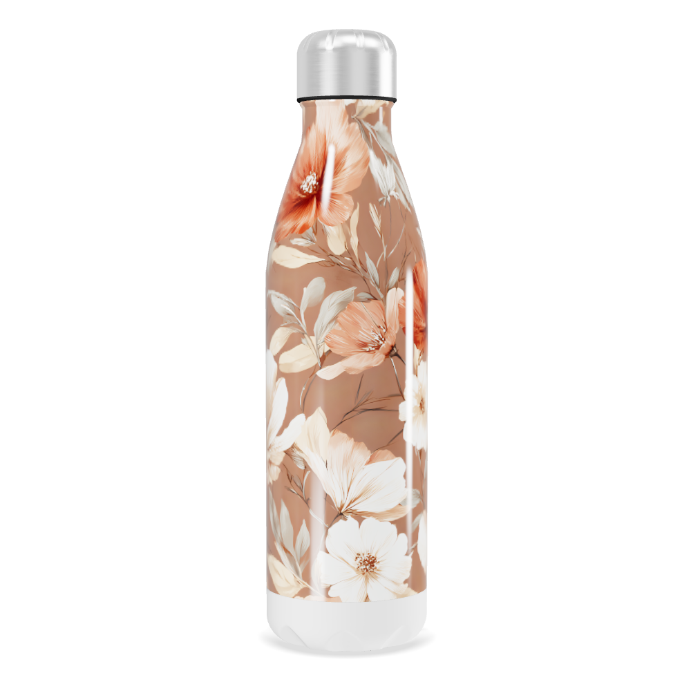 Garrafa Inox Floral - Estampa Flores
