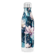 Garrafa Inox - Floral Azul