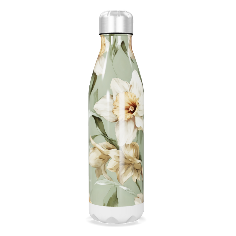 Garrafa Inox - Floral Verde 750ml
