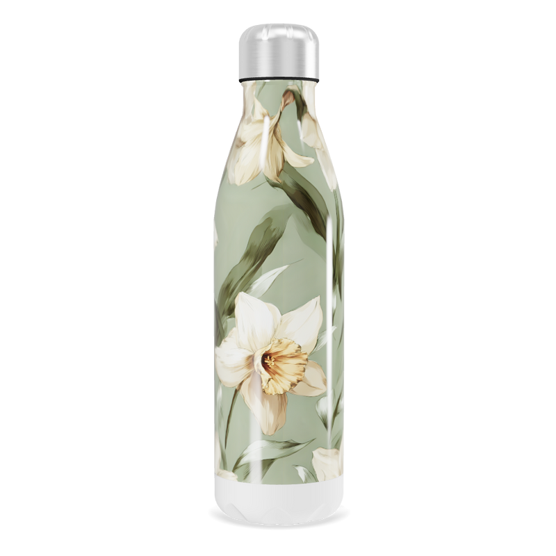 Garrafa Inox - Floral Verde 750ml