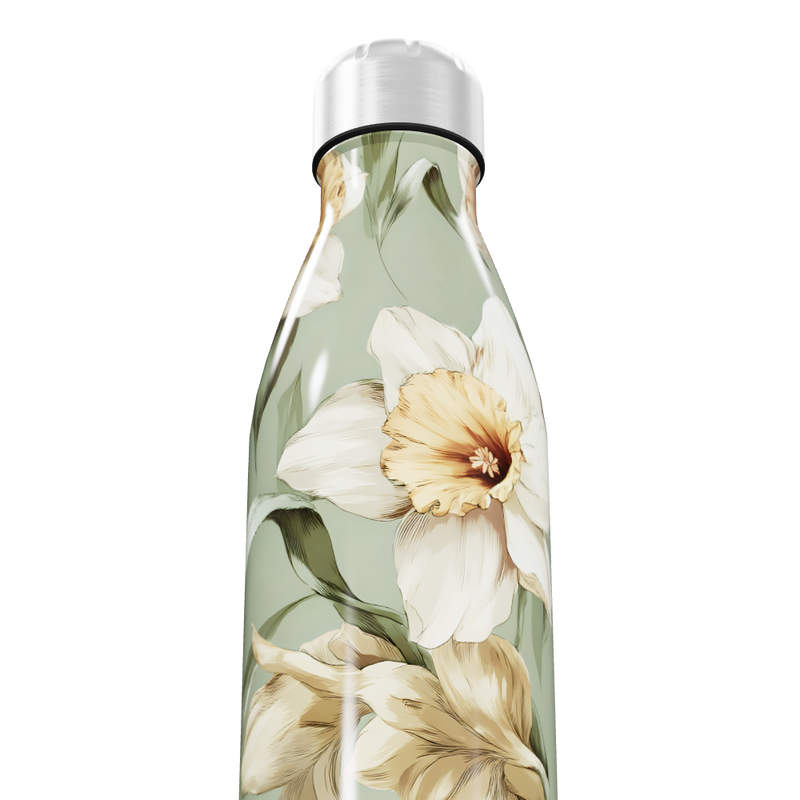Garrafa Inox - Floral Verde 750ml