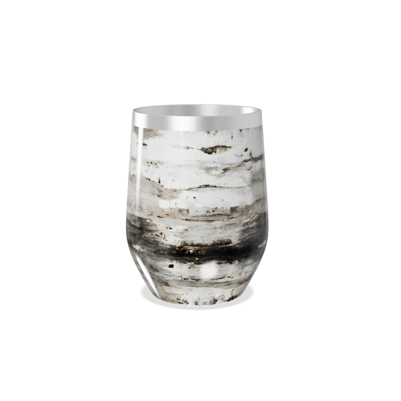 Copo Térmico Slim - Marmorizado Branco