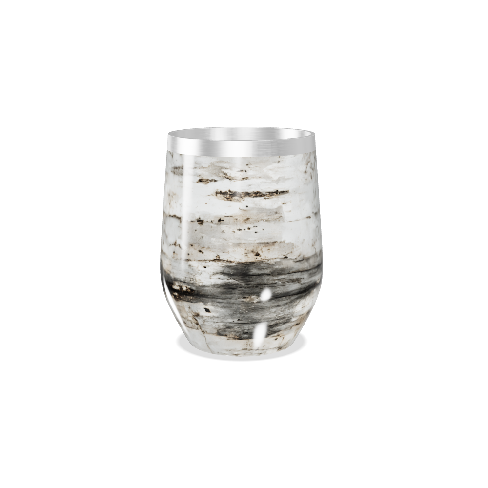 Copo Térmico Slim - Marmorizado Branco