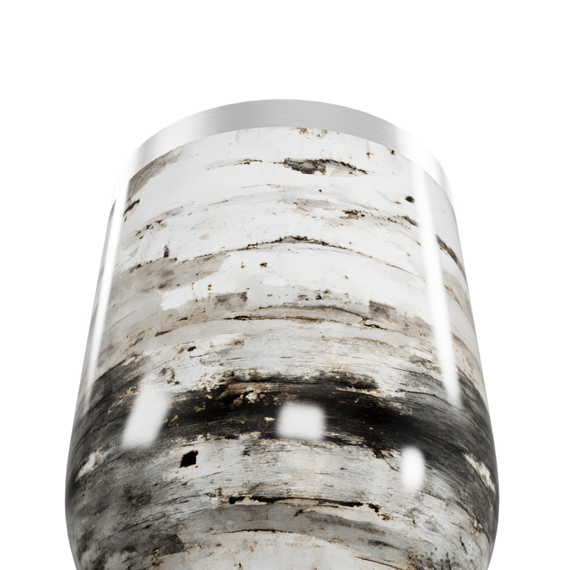 Copo Térmico Slim - Marmorizado Branco