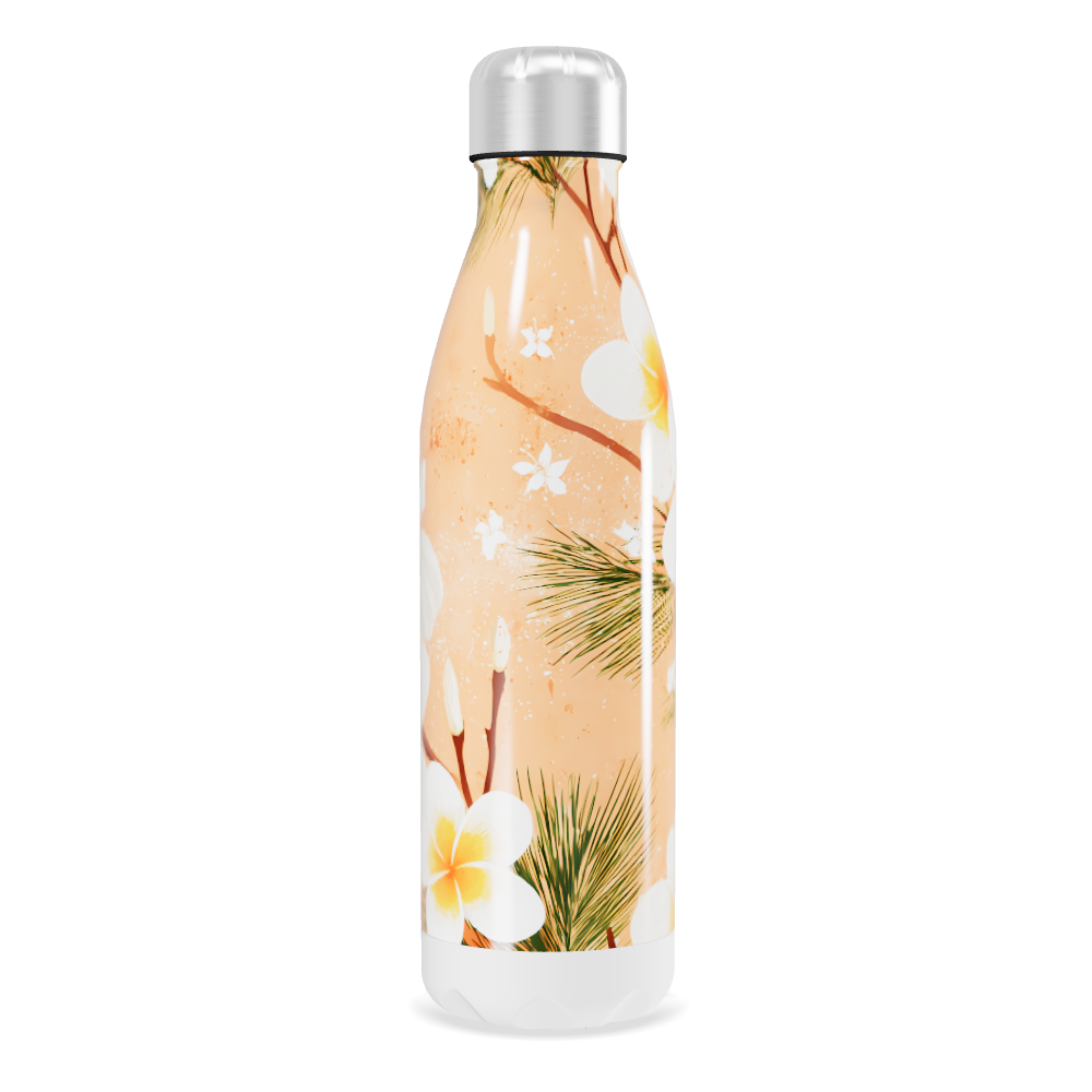 Garrafa Inox Flores Tropicais 500ml