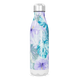 Garrafa Inox Floral Azul Roxo
