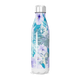 Garrafa Inox Floral Azul Roxo