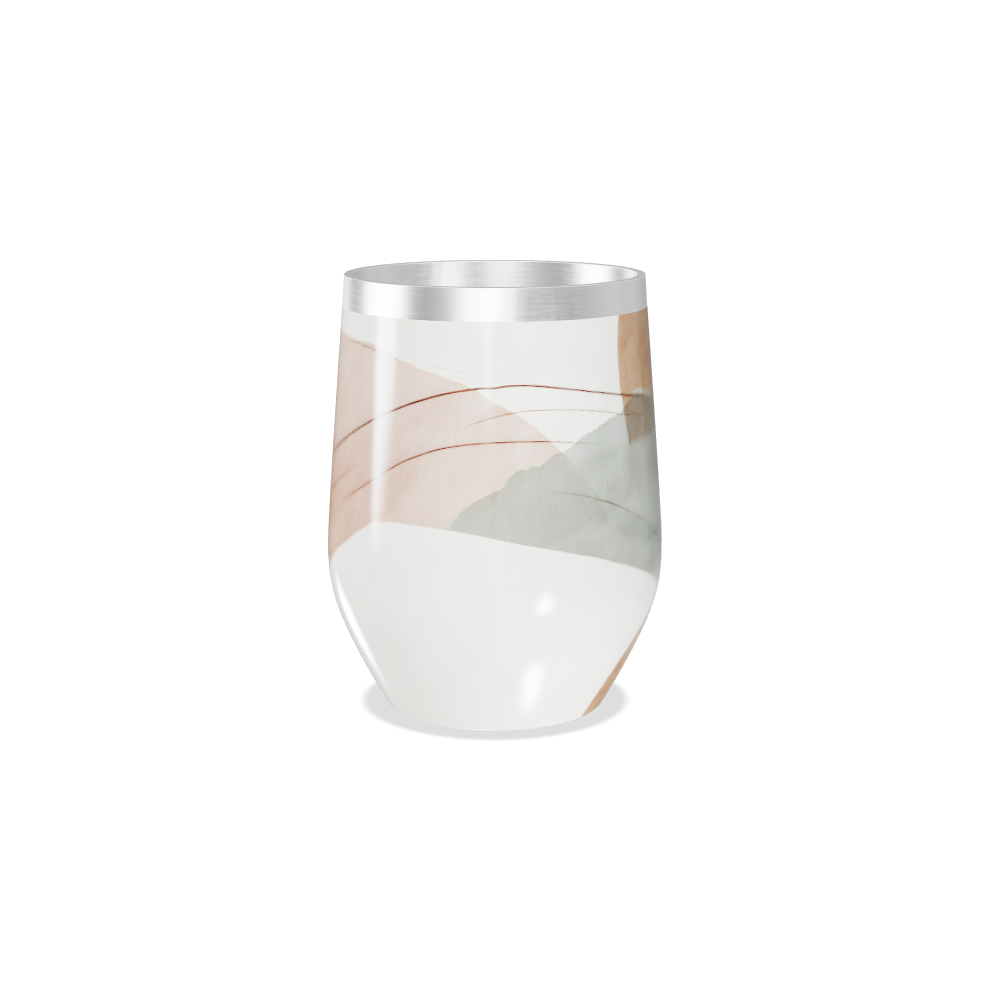 Copo Térmico Slim - Estampa Abstrata Multicolorida