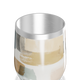 Copo Térmico Slim - Estampa Abstrata Multicolorida
