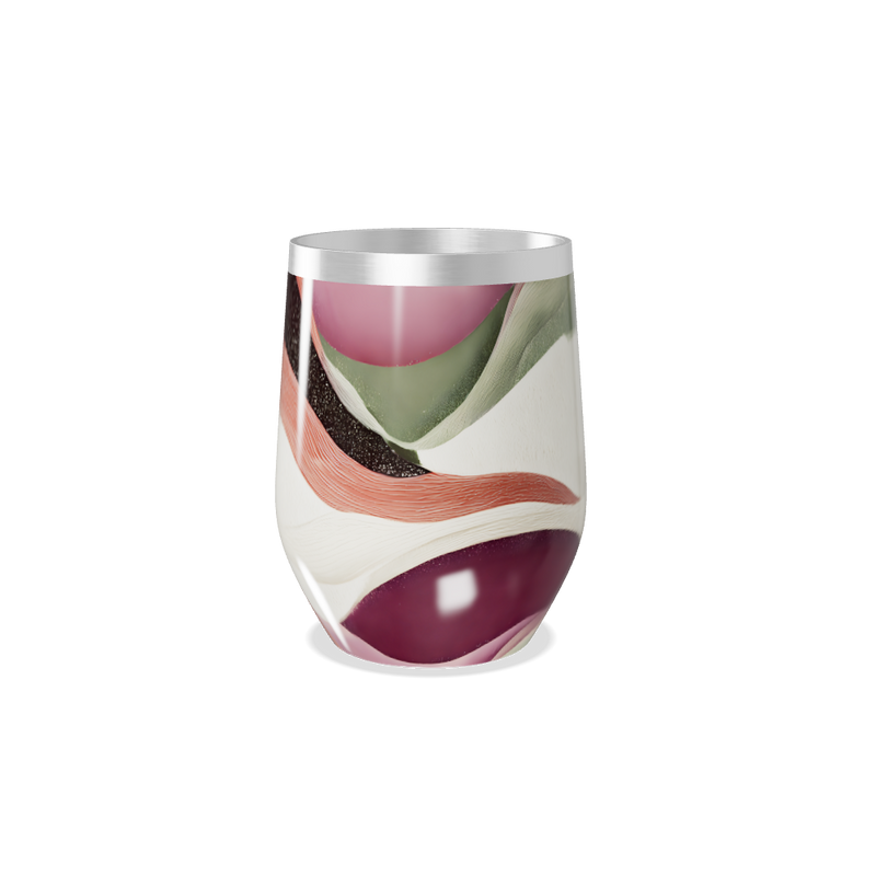 Copo Térmico Slim - Estampa Colorida Abstrata