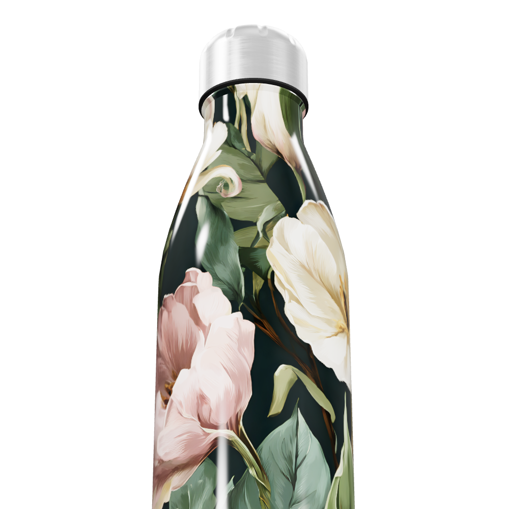 Garrafa Inox - Floral Colorida 500ml