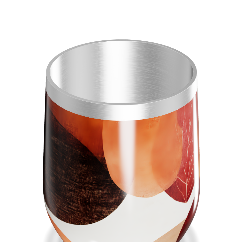 Copo Térmico Slim - Folhas Outono Aço Inox