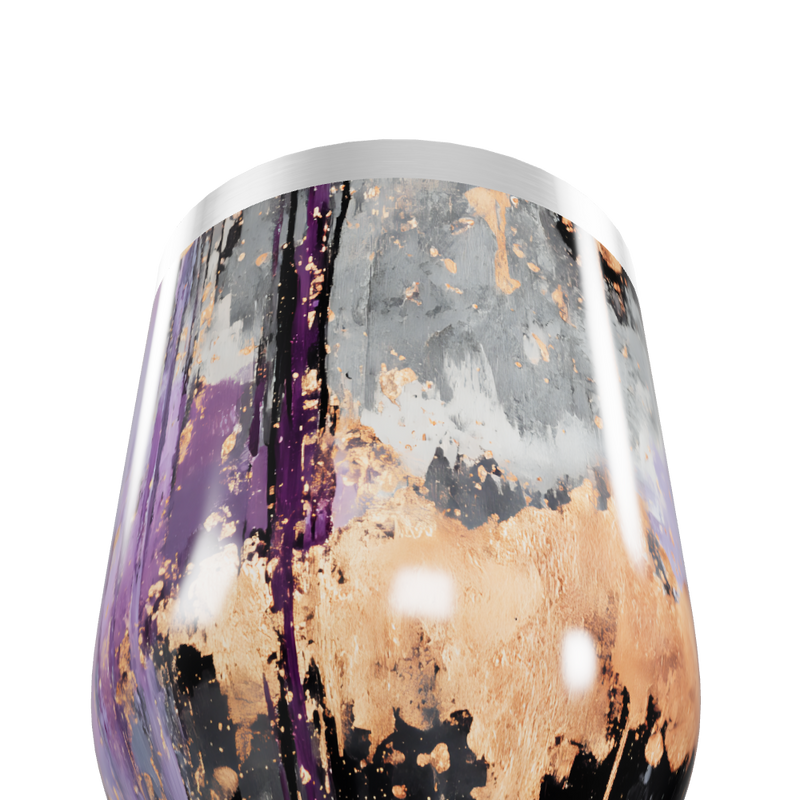 Copo Térmico Slim - Estampa Mármore Colorido