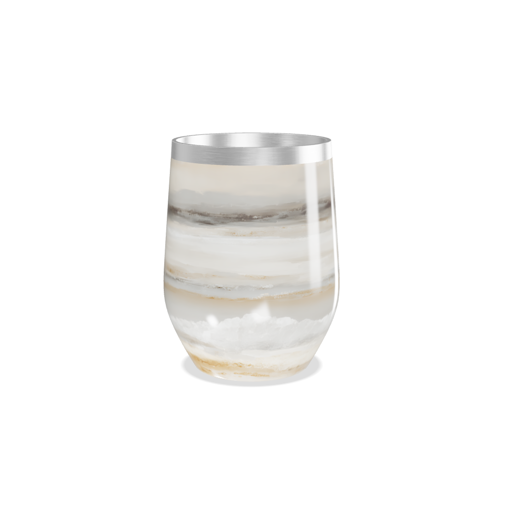 Copo Térmico Slim Mármore Aço Inox