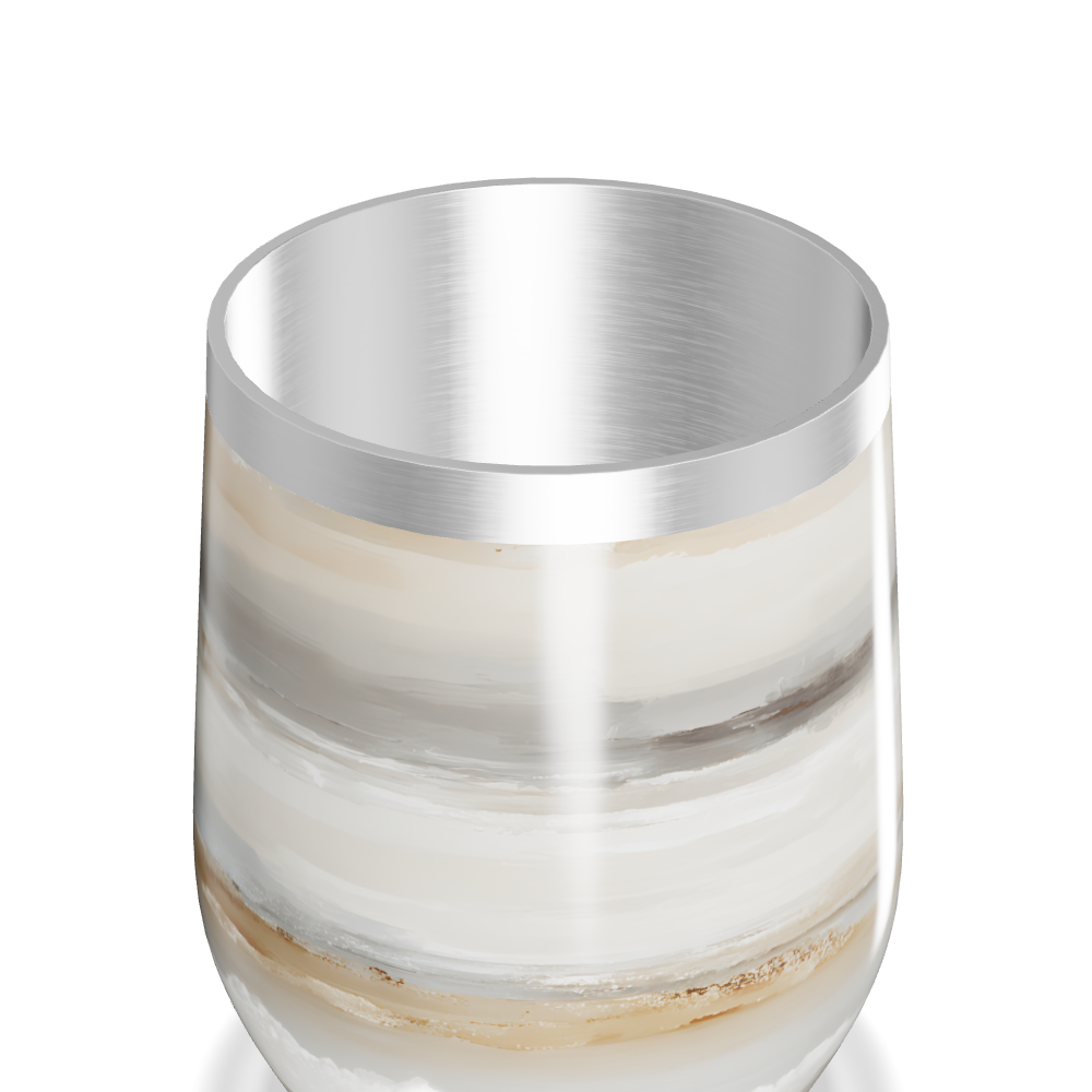 Copo Térmico Slim Mármore Aço Inox