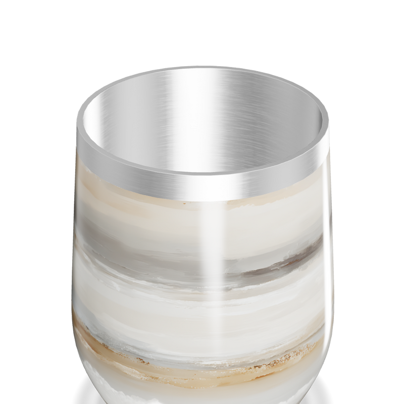 Copo Térmico Slim Mármore Aço Inox