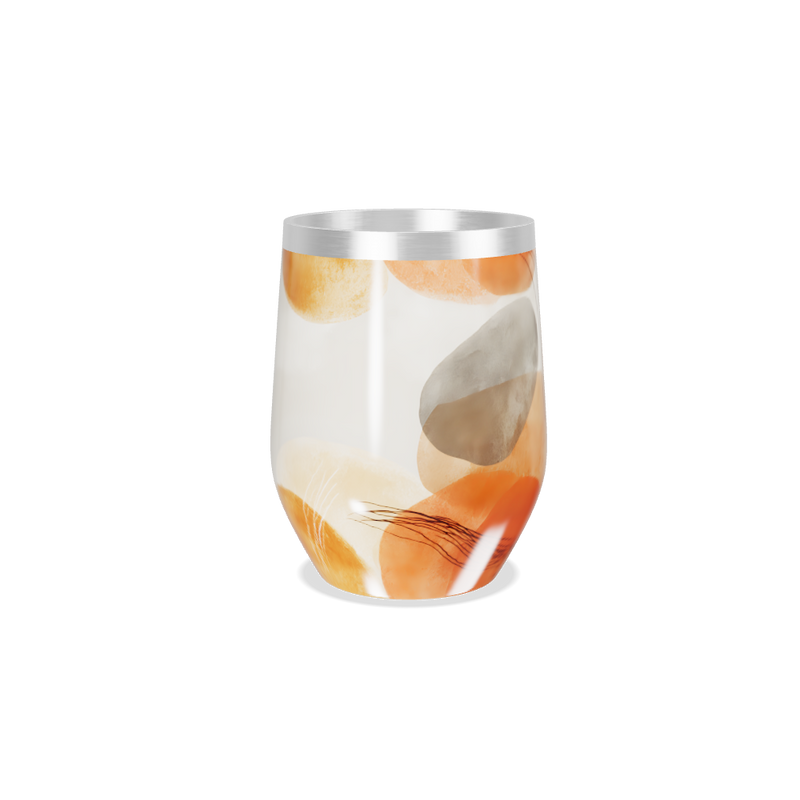 Copo Térmico Slim - Estampa Abstrata Colorida