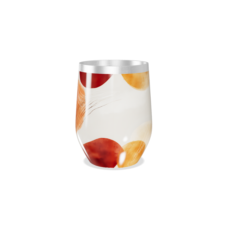 Copo Térmico Slim - Estampa Abstrata Colorida