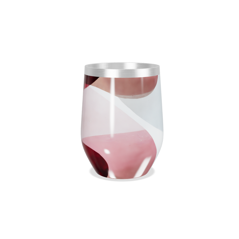 Copo Térmico Slim Estampado Abstrato - Inox