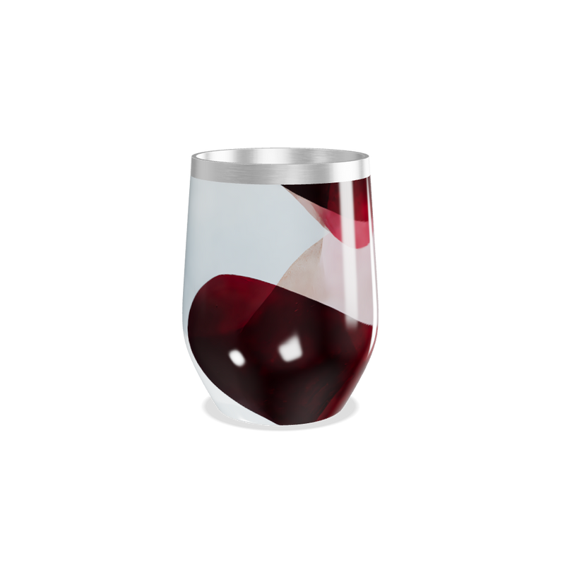 Copo Térmico Slim Estampado Abstrato - Inox