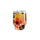 Copo Térmico Slim - Floral Multicolorido Inox