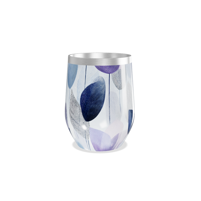 Copo Térmico Slim - Folhas Coloridas Aço Inox