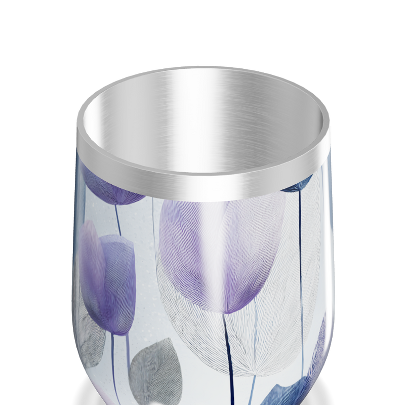 Copo Térmico Slim - Folhas Coloridas Aço Inox