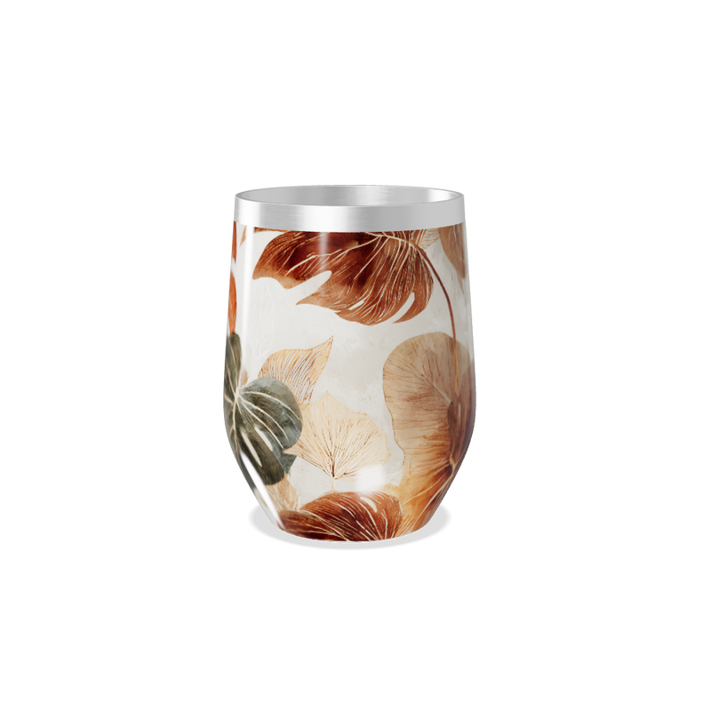 Copo Térmico Slim - Folhas Outono Aço Inox